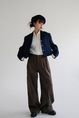 クラシックゴールドボタンジャケット/Classic Gold Button Jacket (2color)