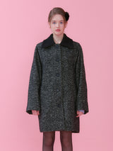 DONA SINGLE HALF TWEED COAT_BLACK (6612507492470)