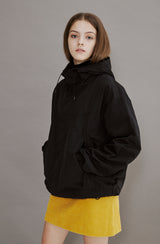 RIPSTOP 2WAY ZIP-UP JACKET [BLACK] (6613803499638)