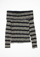 アリエルオープンショルダーニット/Ariel open shoulder knit