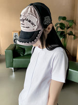 Jarmont Y2K Patch Lettering Color Matching Ball Cap