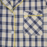 CHECK PAJAMA_NAVY(W) (6600111226998)