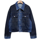 (UNISEX) オインドデニムトラッカージャケット