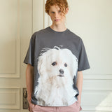 マルチーズフェイス半袖Tシャツ