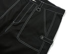 サイドストッパーカーペンターパンツ / SIDE STOPPER CARPENTER PANTS_BLACK