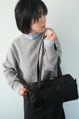 compact duffle bag (black)