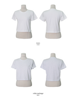 クールクロップ半袖Tシャツ (5color)