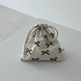 RIBBON STRING POUCH (2 color)