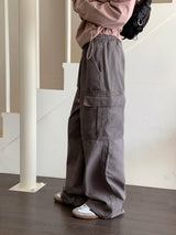 [MADE] Tonizen Pocket Cotton Banding Long Wide Cargo pants