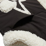 チェリーファーパディングベスト / CHERRY FUR PADDING VEST [BLACK]