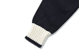 リボンカーディガン/RIBBON CARDIGAN_NAVY
