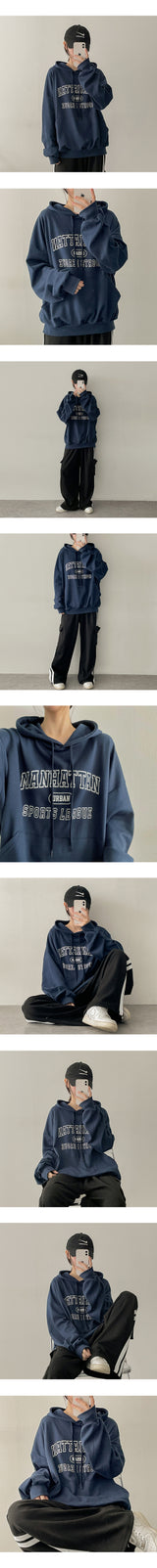 man bottom lettering hood