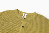 ワッフルカーディガン / OLIVE WAFFLE CARDIGAN