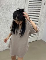 ハウス ルーズフィットナッピングインナー半袖Tシャツ