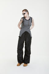 リボンノースリーブトップス / RIBBON SLEEVELESS TOP