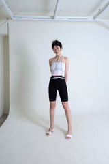 ストリングチューブトップ/STRING TUBETOP WHITE