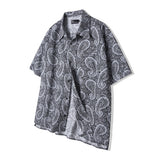 パラダイスペイズリーハワイアンシャツ / PARADISE PAISLEY HAWAIIAN SHIRT GREY