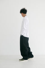 シンプルロゴロングスリーブ / BSR2223FWPO081 BSBRT SIMPLE LOGO LONG SLEEVE WHITE
