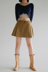 マヨネーズプリーツスカート / Mayonnaise Pleated Skirt (3color)