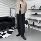 CR レガシーストライプクロップドジャケット / CR Legacy Striped Cropped Jacket (2 colors)