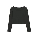 [MADE] Susan Wide U-neck Long Sleeve T-shirt