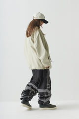 ポットXリフレクティブジョガーパンツ / BSR2223FWPT022 BSR POT-X REFLECTIVE JOGGER PANTS BLACK CHECK