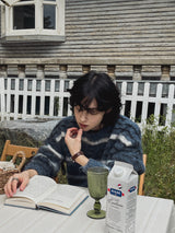 ファウンディングラムブラシニット (4 color)