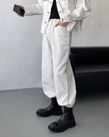 スティッチマクシワイドデニム / MG709,710 Stitch Maxi Wide Denim (2 colors)