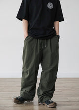 LEO WIDE NYLON PANTS 