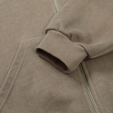 Pigment Heavy Hood Zip-Up [COCOA] (6618904232054)