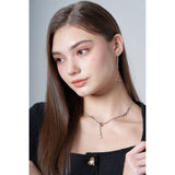 CIRCLE LINE DROP EARRING (6618487816310)