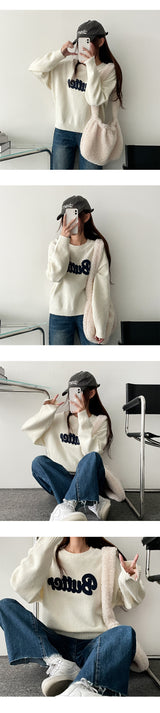 a poodle wool bag