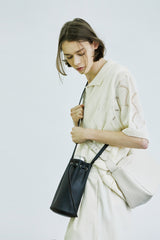ウェーブニットハーフカーディガン/wave knited half cardigan cream