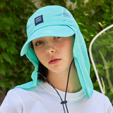 Reflecting Logo Sun Shield 2way Camp Cap Mint