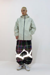 ポットXリフレクティブジョガーパンツ / BSR2223FWPT023 BSR POT-X REFLECTIVE JOGGER PANTS PURPLE CHECK