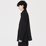 RELAXED DOUBLE JACKET (BLACK)
