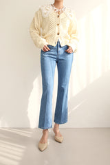 セミブーツカットデニムパンツ/FF-36 / SEMI BOOTSCUT DENIM PANTS