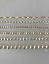 [92.5silver]  スワールパールネックレス_3mm