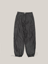 NYLON CARGO PANTS [ CHARCOAL ]