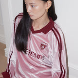 スポーティジャージロングスリーブTシャツ