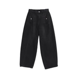 [MADE] Flat Two Way Balloon Denim Pants