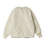 リバーシブルフリースジャンパー/REVERSIBLE FLEECE JUMPER-BLACK