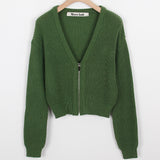 V-neck zip-up - cd