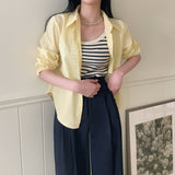 [BELLIDE MADE] Basic Spring Shirt & Blouse