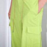 WIDE CARGO PANTS_GREEN