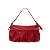Cargo Two Pocket Shoulder Bag Red