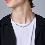 ボールドスパークルチェーンネックレス / BOLD SPARKLE CHAIN NECKLACE