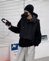 バケットパッデッドフーディ―ベスト/MO Bucket Padded Hooded Vest