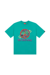 ピースワールドオーバーサイズフィットTシャツ / VENTIQUE Peace World Oversized Fit T-shirt 5color
