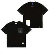 23 ペイズリーポケットオーバーサイズTシャツ / 23 PAISLEY POCKET OVERSIZED T-SHIRTS WHITE / WHITE MELANGE / BLACK / KHAKI